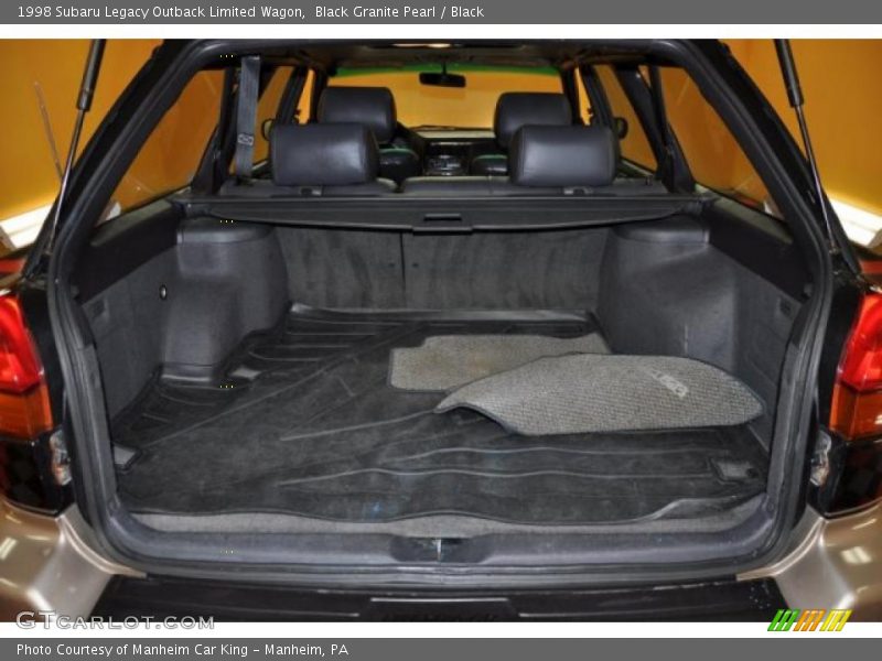 Black Granite Pearl / Black 1998 Subaru Legacy Outback Limited Wagon
