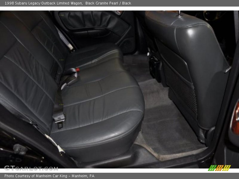 Black Granite Pearl / Black 1998 Subaru Legacy Outback Limited Wagon