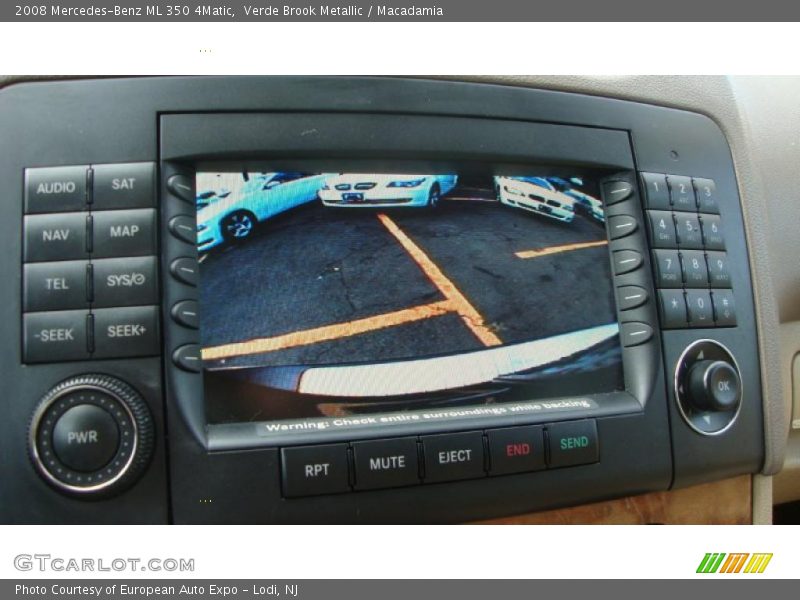 Controls of 2008 ML 350 4Matic