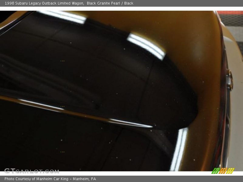 Black Granite Pearl / Black 1998 Subaru Legacy Outback Limited Wagon