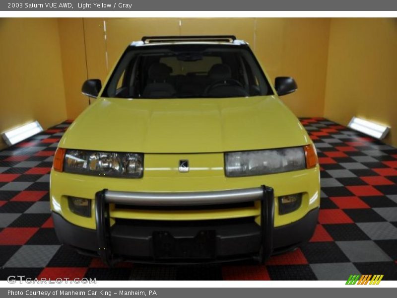 Light Yellow / Gray 2003 Saturn VUE AWD
