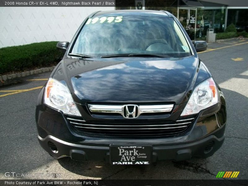 Nighthawk Black Pearl / Black 2008 Honda CR-V EX-L 4WD