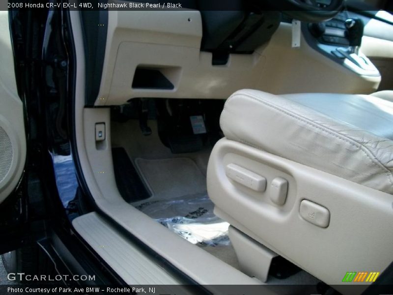 Nighthawk Black Pearl / Black 2008 Honda CR-V EX-L 4WD