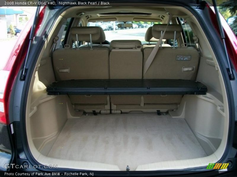 Nighthawk Black Pearl / Black 2008 Honda CR-V EX-L 4WD