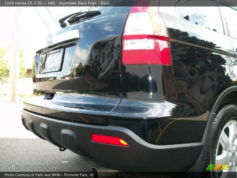Nighthawk Black Pearl / Black 2008 Honda CR-V EX-L 4WD