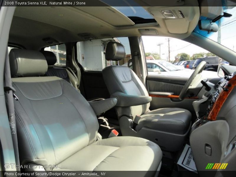 Natural White / Stone 2008 Toyota Sienna XLE