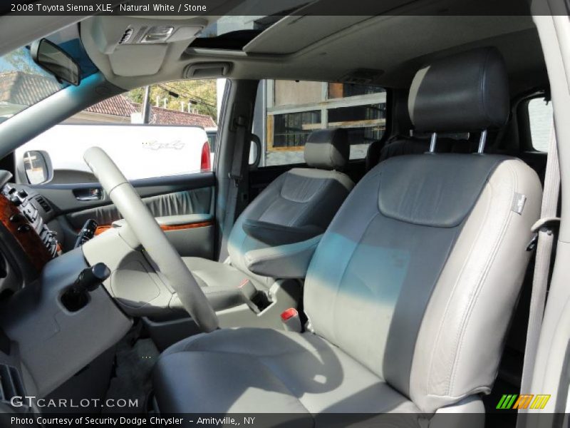 Natural White / Stone 2008 Toyota Sienna XLE