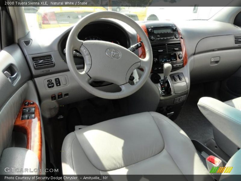 Natural White / Stone 2008 Toyota Sienna XLE