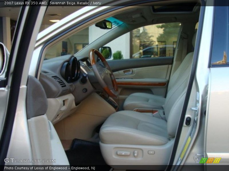 Savannah Beige Metallic / Ivory 2007 Lexus RX 350 AWD