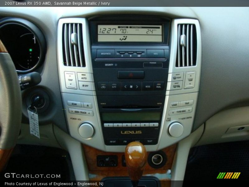 Savannah Beige Metallic / Ivory 2007 Lexus RX 350 AWD