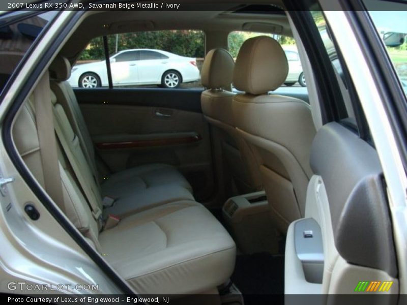Savannah Beige Metallic / Ivory 2007 Lexus RX 350 AWD