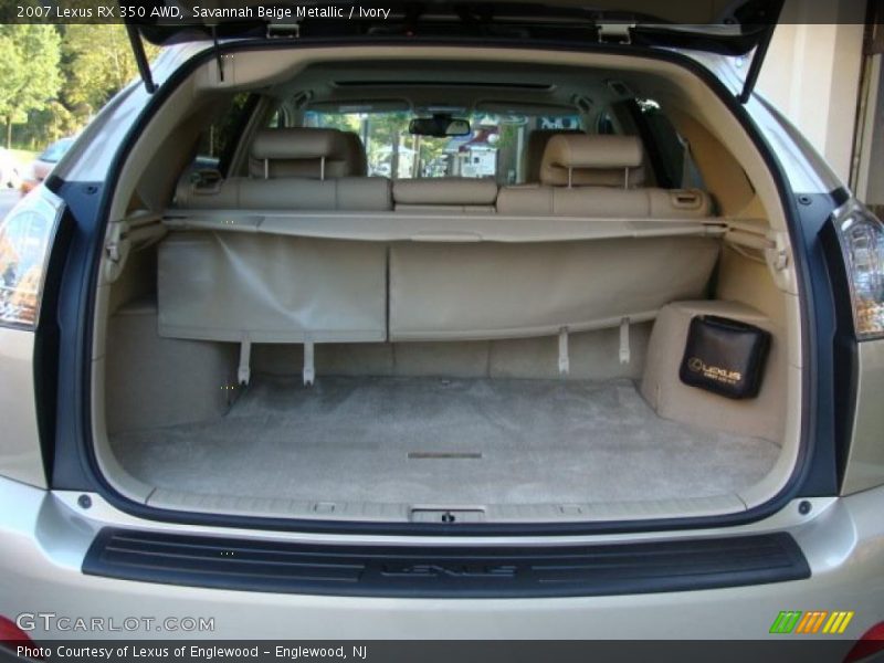 Savannah Beige Metallic / Ivory 2007 Lexus RX 350 AWD