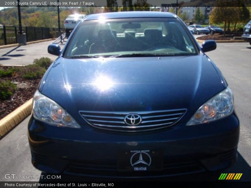 Indigo Ink Pearl / Taupe 2006 Toyota Camry LE