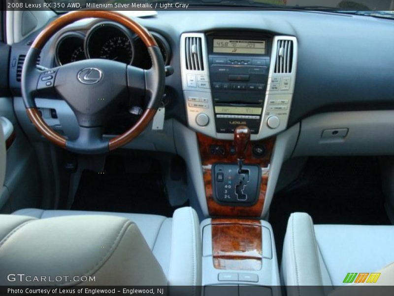 Millenium Silver Metallic / Light Gray 2008 Lexus RX 350 AWD
