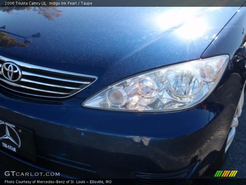 Indigo Ink Pearl / Taupe 2006 Toyota Camry LE