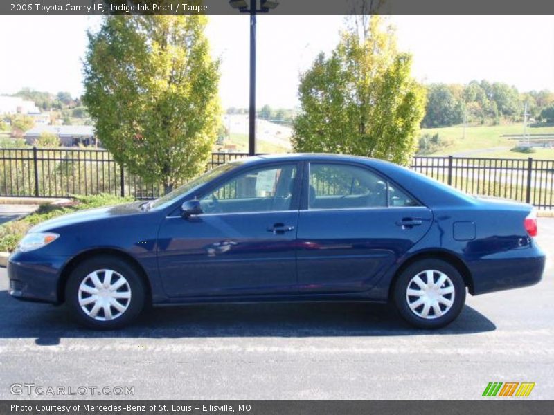Indigo Ink Pearl / Taupe 2006 Toyota Camry LE