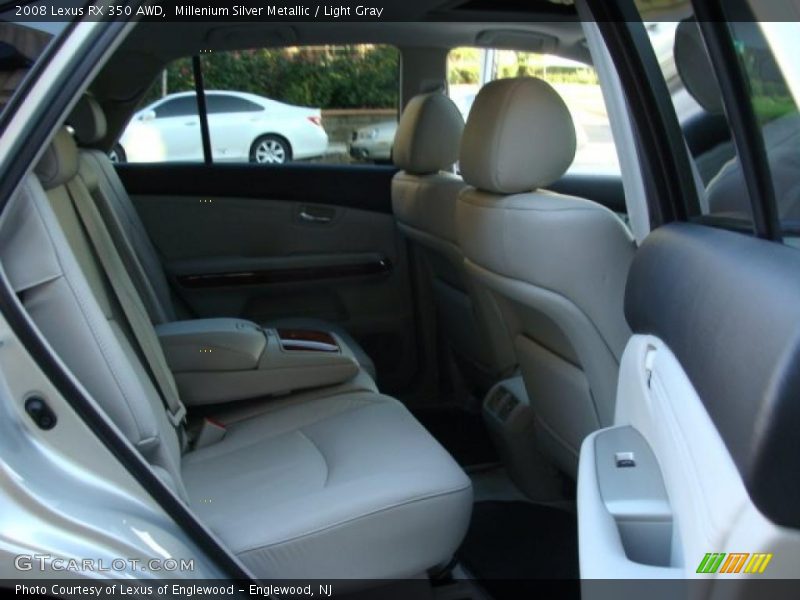 Millenium Silver Metallic / Light Gray 2008 Lexus RX 350 AWD