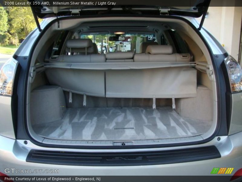 Millenium Silver Metallic / Light Gray 2008 Lexus RX 350 AWD