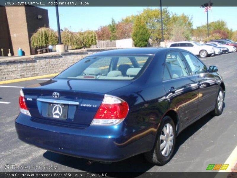 Indigo Ink Pearl / Taupe 2006 Toyota Camry LE