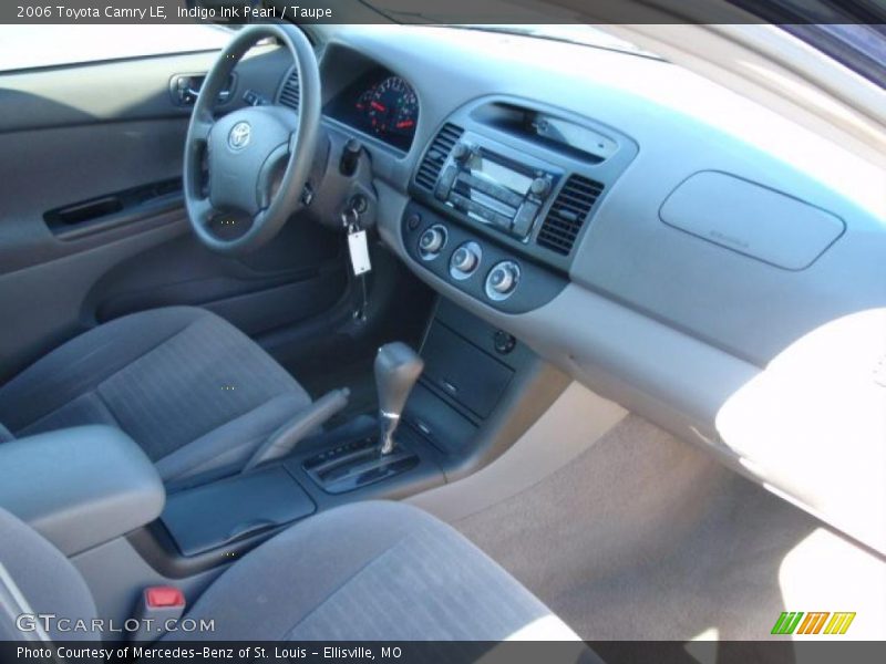 Indigo Ink Pearl / Taupe 2006 Toyota Camry LE
