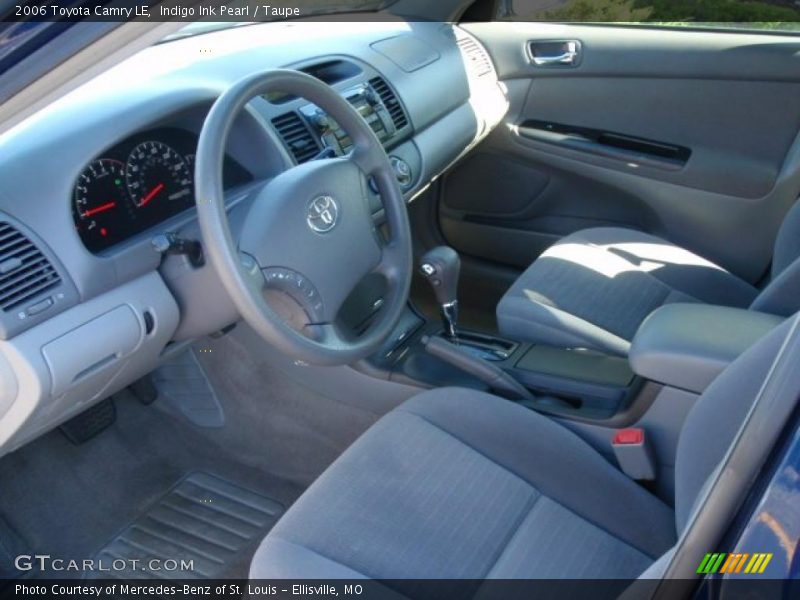 Indigo Ink Pearl / Taupe 2006 Toyota Camry LE