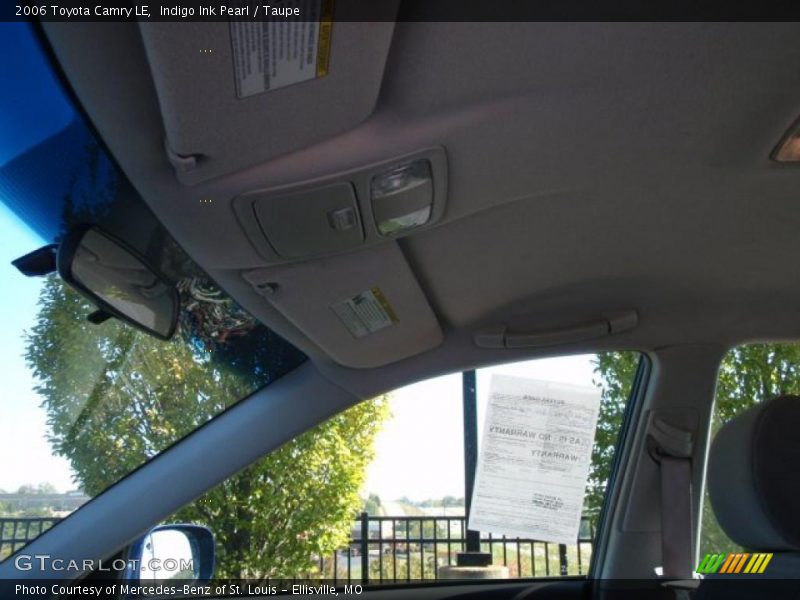 Indigo Ink Pearl / Taupe 2006 Toyota Camry LE