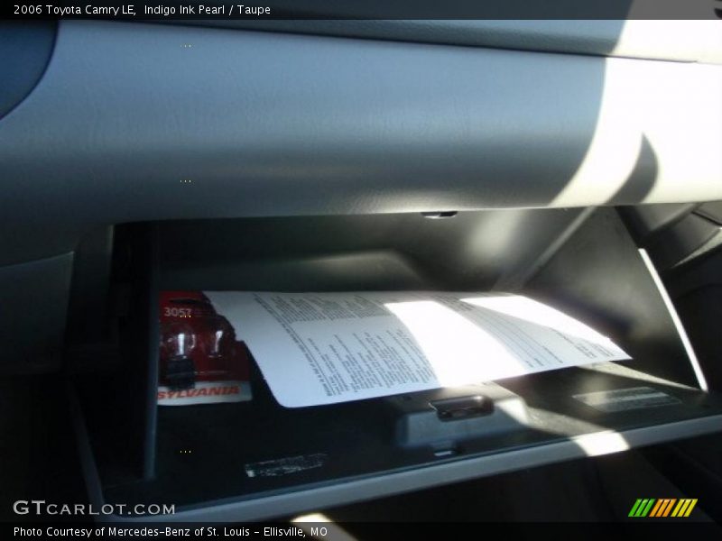 Indigo Ink Pearl / Taupe 2006 Toyota Camry LE