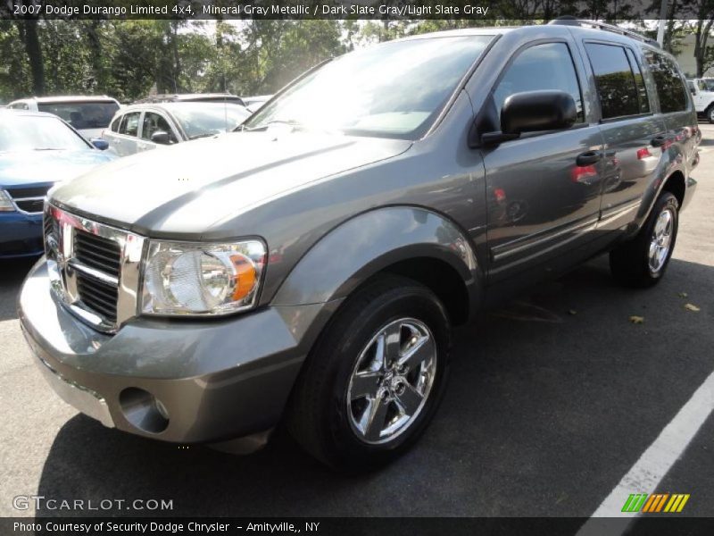 Mineral Gray Metallic / Dark Slate Gray/Light Slate Gray 2007 Dodge Durango Limited 4x4