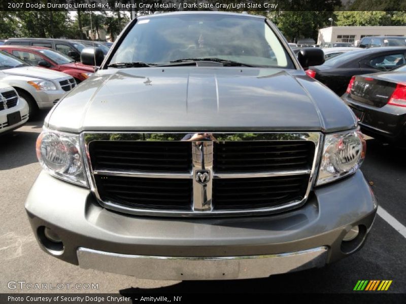 Mineral Gray Metallic / Dark Slate Gray/Light Slate Gray 2007 Dodge Durango Limited 4x4