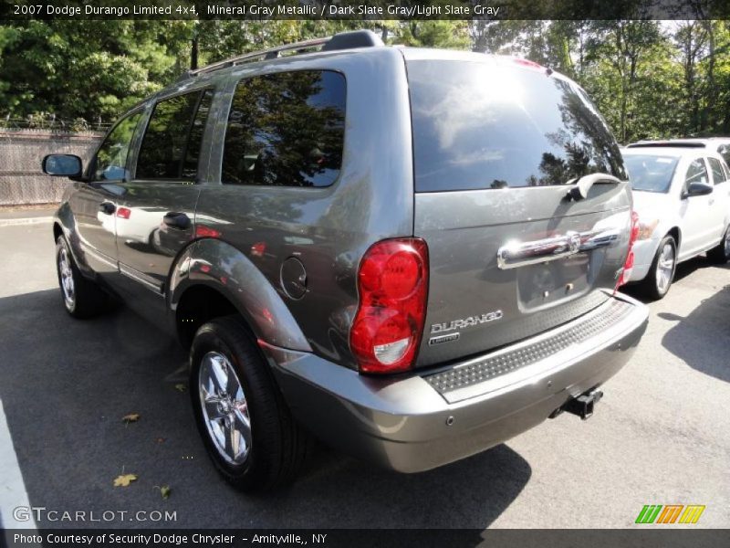 Mineral Gray Metallic / Dark Slate Gray/Light Slate Gray 2007 Dodge Durango Limited 4x4