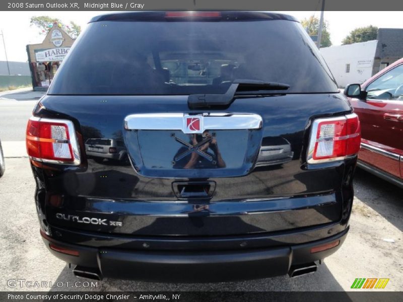 Midnight Blue / Gray 2008 Saturn Outlook XR