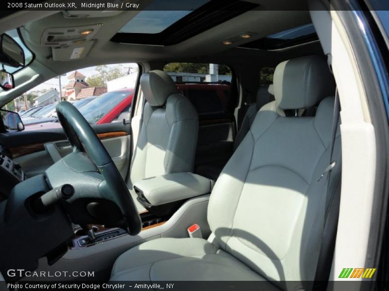 Midnight Blue / Gray 2008 Saturn Outlook XR