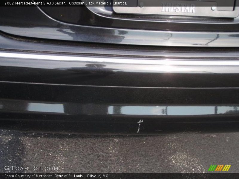 Obsidian Black Metallic / Charcoal 2002 Mercedes-Benz S 430 Sedan