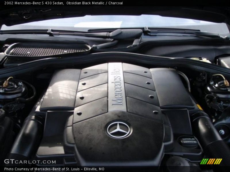 Obsidian Black Metallic / Charcoal 2002 Mercedes-Benz S 430 Sedan