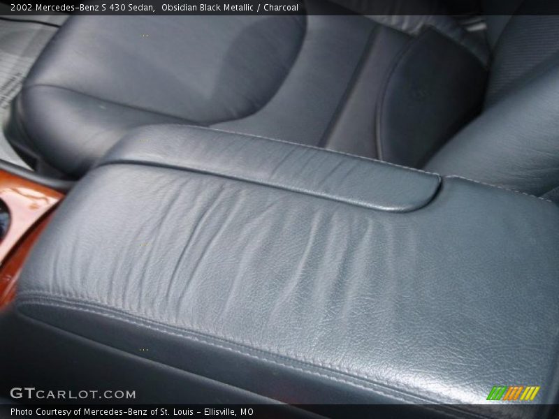 Obsidian Black Metallic / Charcoal 2002 Mercedes-Benz S 430 Sedan
