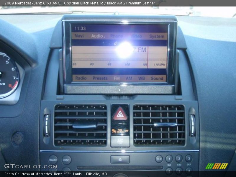 Controls of 2009 C 63 AMG