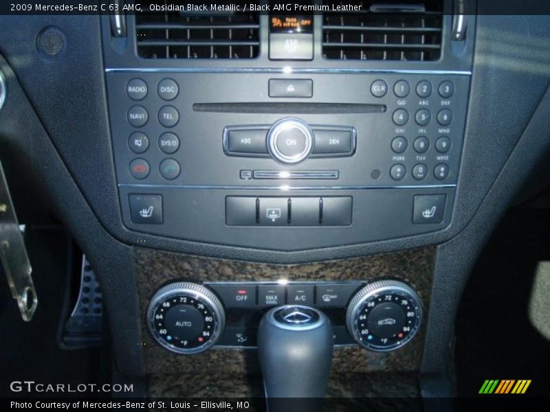 Controls of 2009 C 63 AMG