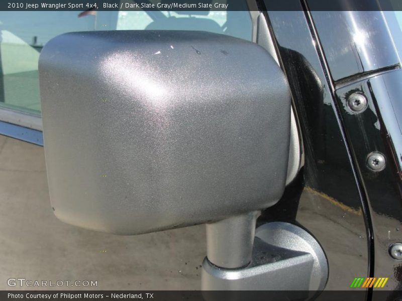 Black / Dark Slate Gray/Medium Slate Gray 2010 Jeep Wrangler Sport 4x4