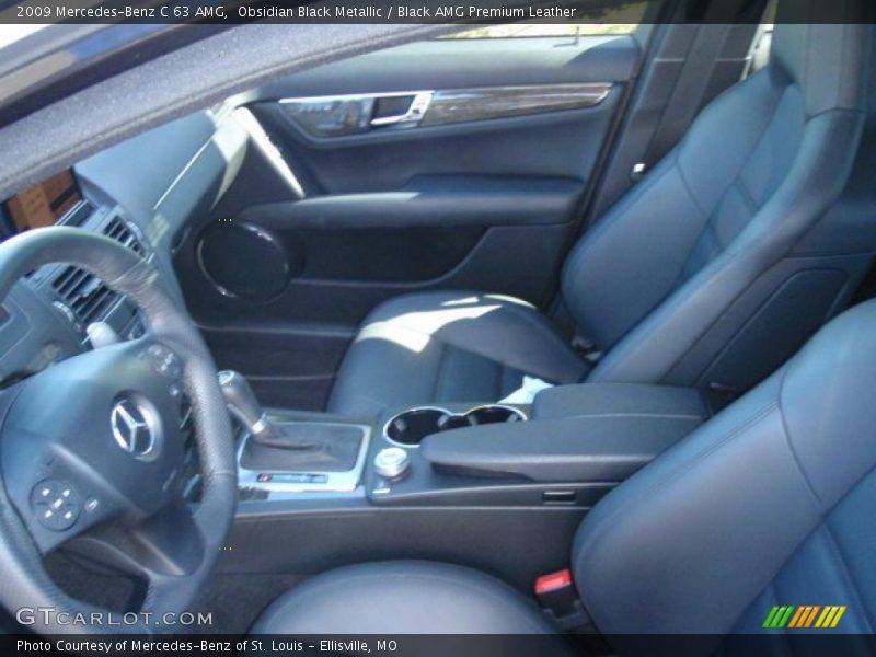  2009 C 63 AMG Black AMG Premium Leather Interior