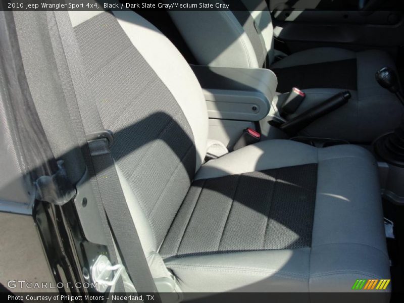Black / Dark Slate Gray/Medium Slate Gray 2010 Jeep Wrangler Sport 4x4