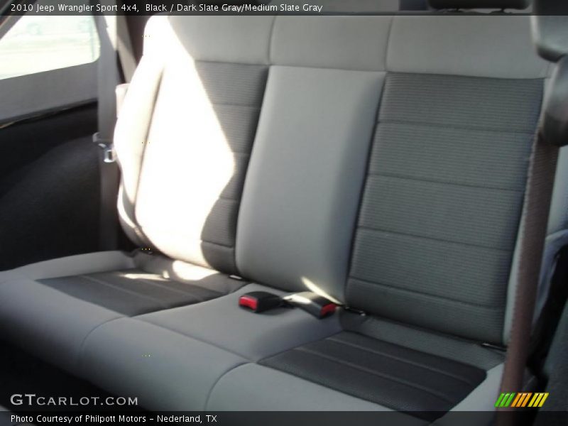 Black / Dark Slate Gray/Medium Slate Gray 2010 Jeep Wrangler Sport 4x4