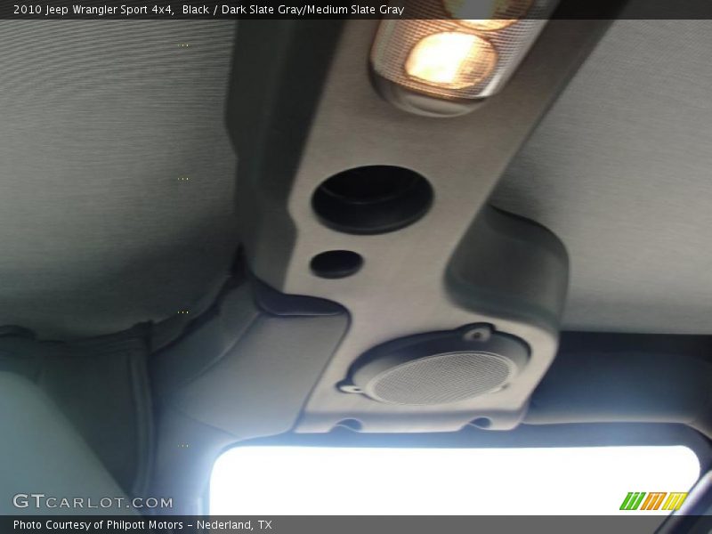 Black / Dark Slate Gray/Medium Slate Gray 2010 Jeep Wrangler Sport 4x4
