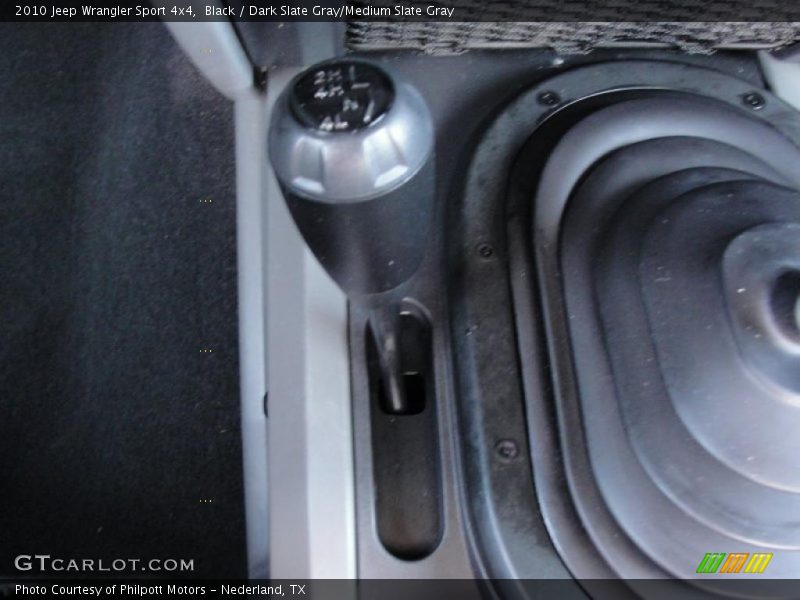 Black / Dark Slate Gray/Medium Slate Gray 2010 Jeep Wrangler Sport 4x4