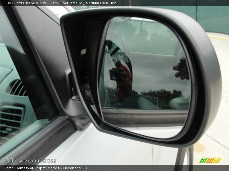 Satin Silver Metallic / Medium Dark Flint 2003 Ford Escape XLS V6