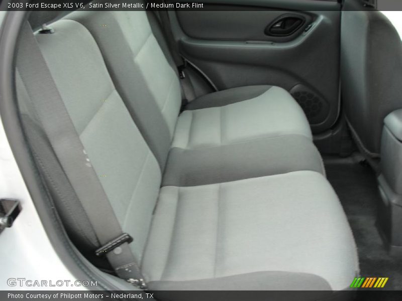 Satin Silver Metallic / Medium Dark Flint 2003 Ford Escape XLS V6