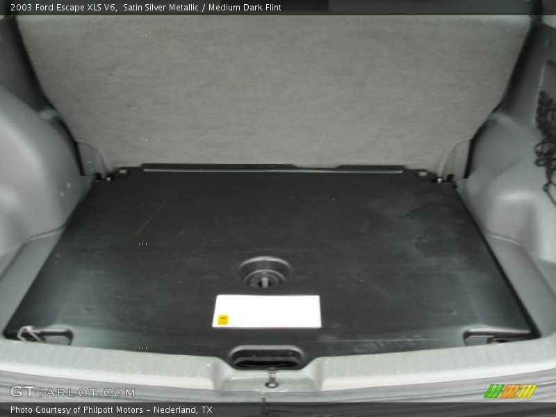Satin Silver Metallic / Medium Dark Flint 2003 Ford Escape XLS V6