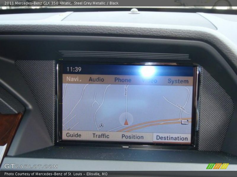 Navigation of 2011 GLK 350 4Matic