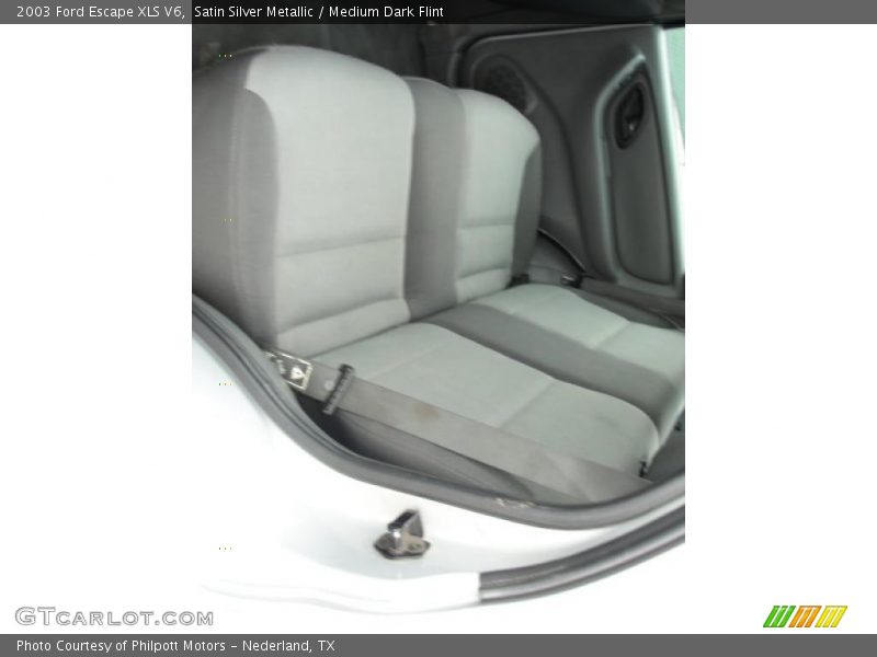Satin Silver Metallic / Medium Dark Flint 2003 Ford Escape XLS V6