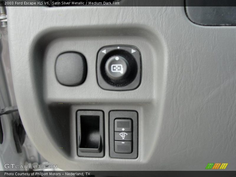 Satin Silver Metallic / Medium Dark Flint 2003 Ford Escape XLS V6