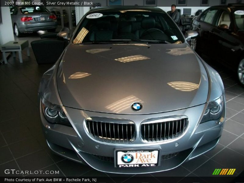 Silver Grey Metallic / Black 2007 BMW M6 Coupe